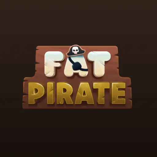 Fat Pirate Casino Black Logo